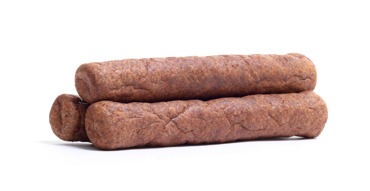Box of 20 Frikandellen (Dutch Skinless Sausages), 100 grams | Brand: "Black Box Snacks", Price per kg $ 37.47